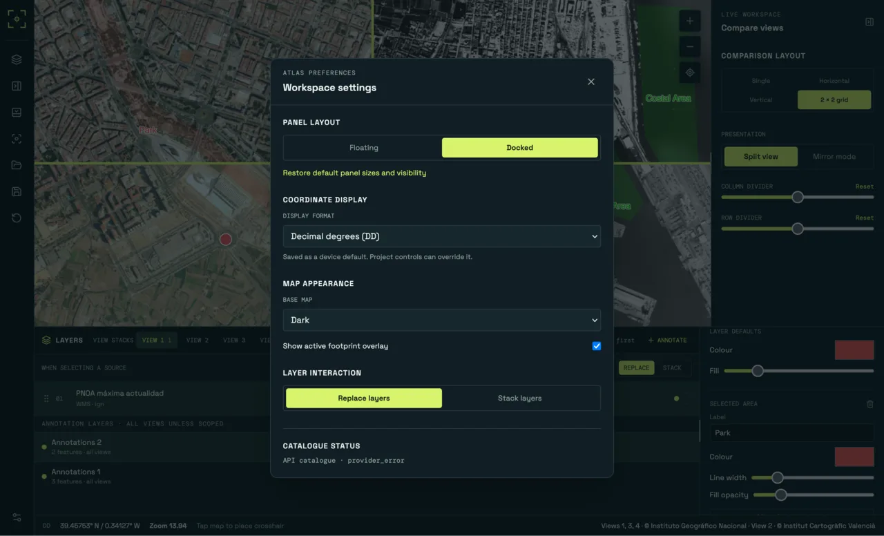 Atlas screenshot